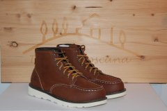 Rocca Boots Hey Dude klassisk 6 Inch Moc Toe Lys brun
