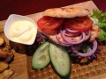 BBQ-Kyllingeburger