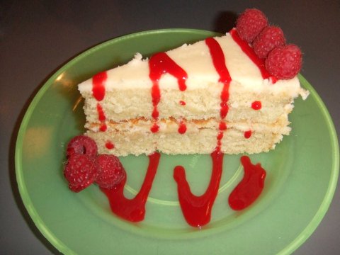 Decadent White Chocolate Raspberry