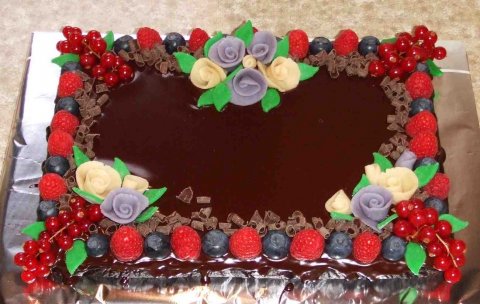 Half-Sheet Cake