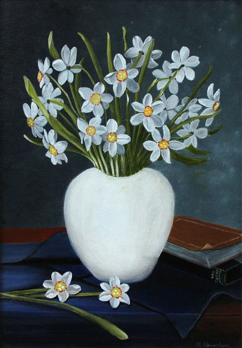 Naecisser i vase