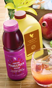 Aloe Vera drik og Pomesteen