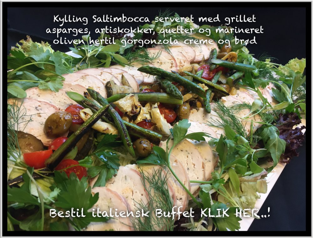 Ballerup, mad, ud, af, huset, italiensk, buffet