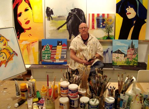 Meld dig til et af de populære malekurser med Kunstmaler Peder Meinert, Egtved