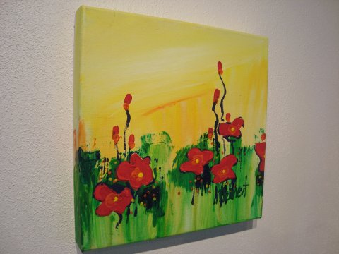 Valmuer rød 30x30