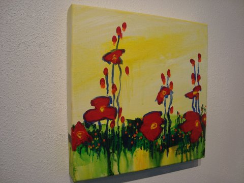 Valmuer rd 30x30