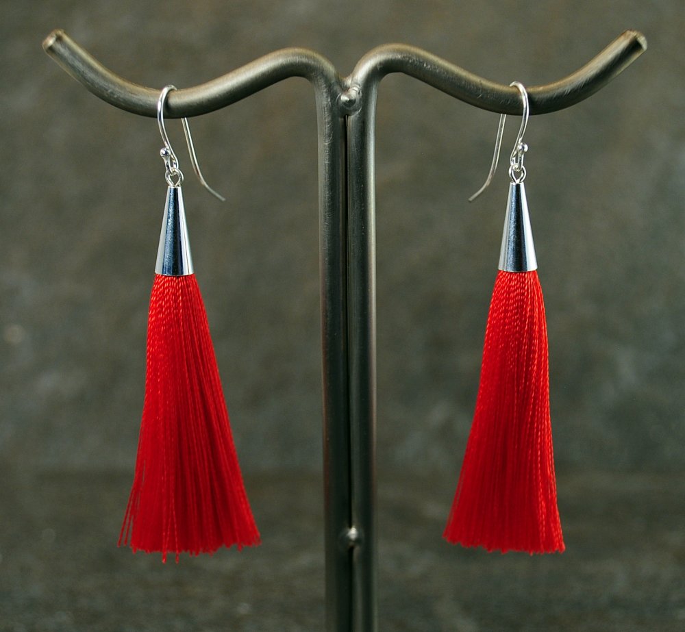 Tassel knald rød
