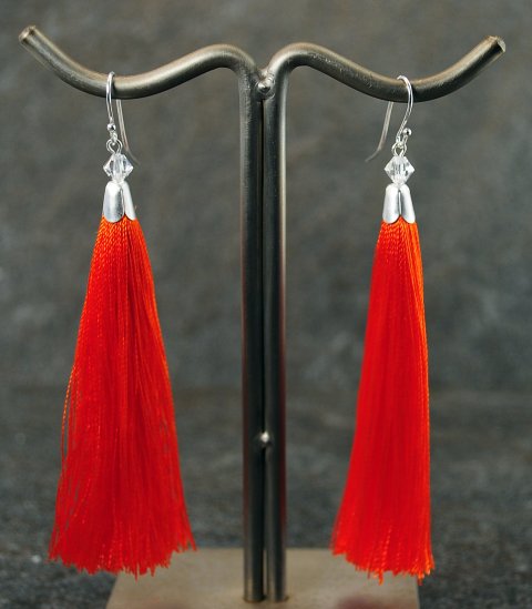 Mrk orange tassel reringe