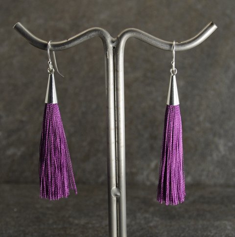 Lilla tassel reringe