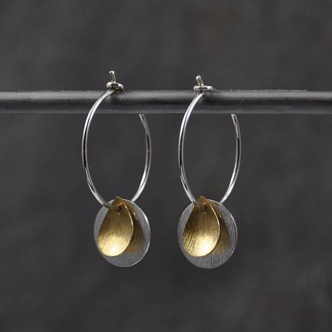 Sterling slv og forgyldt sterling slv reringe