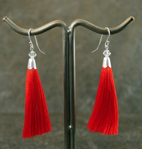 Knald rd tassel reringe