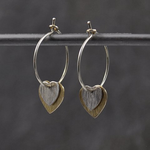 Sterling slv og forgyldt sterling slv reringe