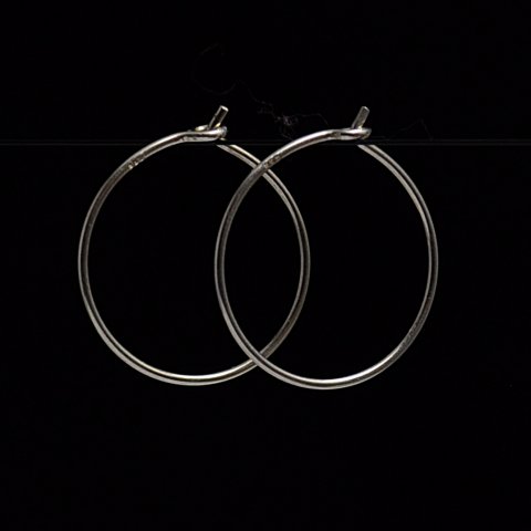Hoops 2 cm slv