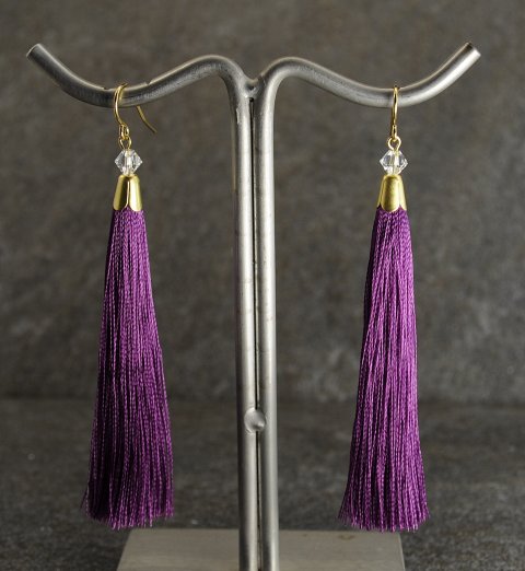 Lilla tassel reringe