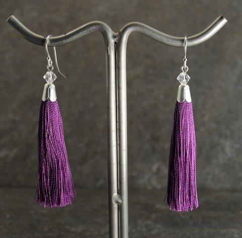 Lilla tassel reringe