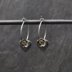 Sterling slv og forgyldt sterling slv reringe