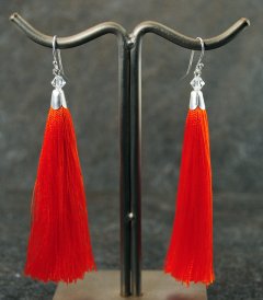Mrk orange tassel reringe