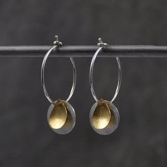 Sterling slv og forgyldt sterling slv reringe