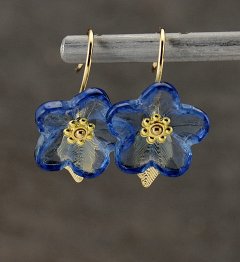 Bl glasblomst