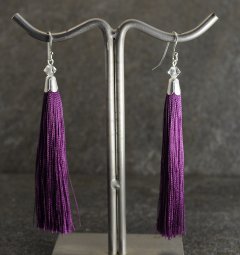 Lilla tassel reringe