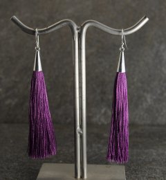 Lilla tassel reringe