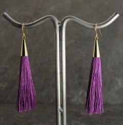 Lilla tassel reringe
