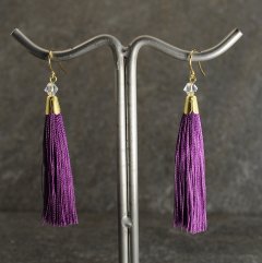 Lilla tassel reringe