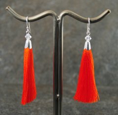 Mrk orange tassel reringe