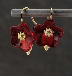 Rd glasblomst