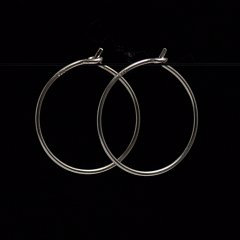 Hoops 2 cm slv