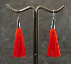 Mrk orange tassel reringe