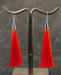 Mrk orange tassel reringe