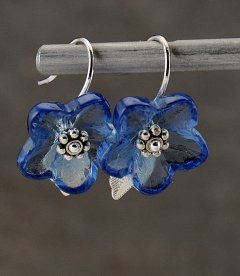 Bl glasblomst