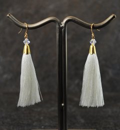 Rhvid tassel reringe