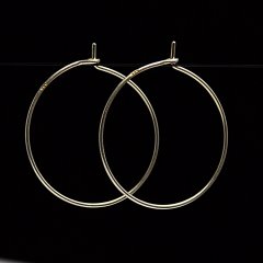 Hoops 3 cm slv