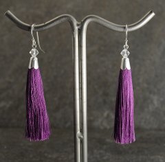 Lilla tassel reringe