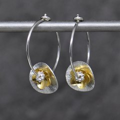 Sterling slv og forgyldt sterling slv reringe