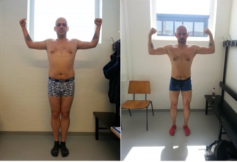 Adnan F&oslash;r efter Opstramning
