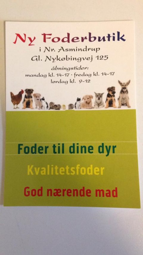 3. december 2015 - Foderbutikken