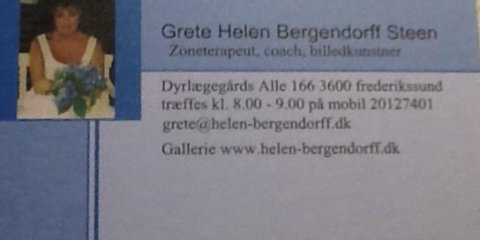 16. december 2015 - Gavekort til Zoneterapi, Frederikssund