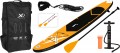 iSUP Paddle Board orange, 305x71x10 cm. Maks. belastning 100 kg.
