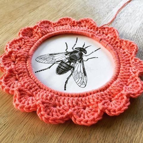 H�klet billedramme