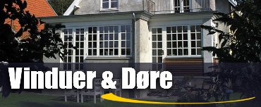 Nye vinduer og døre