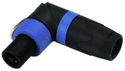 NL-4FRX Speakon-stik vinklet