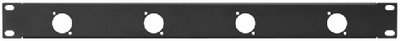 RCP-8730U 19'' frontplade 1U m/huller