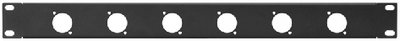 RCP-8731U 19'' frontplade 1U m/huller