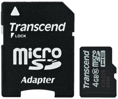 SD-4MICRO Mikro SD-kort 4GB