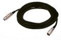 MEC-100/SW Mikrofonkabel 1m sort