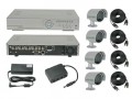 Videoovervgningssystem - DVR + 4 IR kam. (ekskl. harddisk)