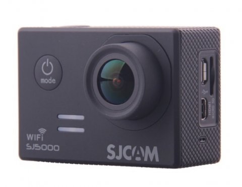 SJCAM sj5000 WIFI Danmarks bedste action cam til prisen. Med Cmos sensor og 14mp foto. F�s i Sort